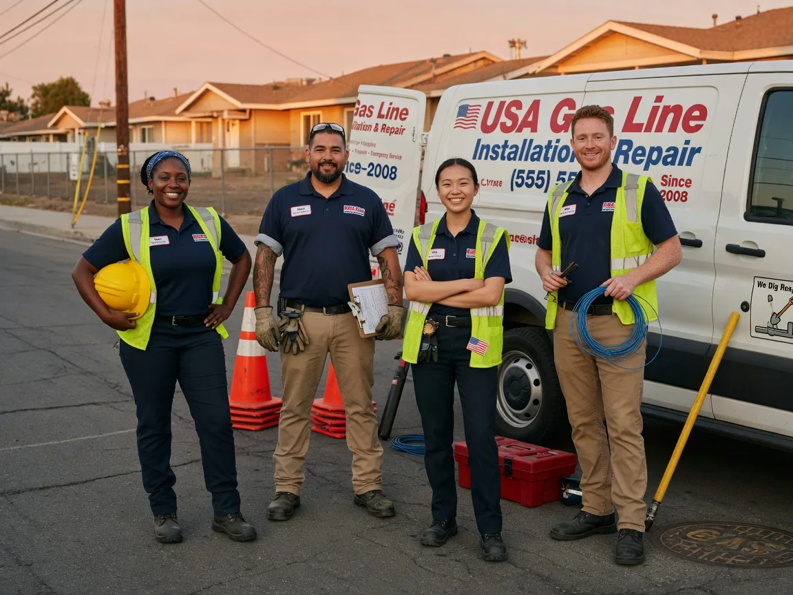Gas Line Installation company in Shade, OH